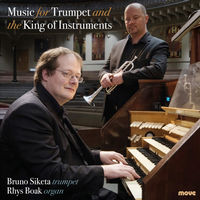 Front cover art for Music for Trumpet and the King Of Instruments Front cover art for Music for Trumpet and the King Of Instruments