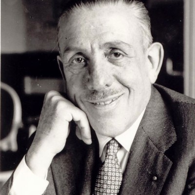 Portrait of Francis Poulenc