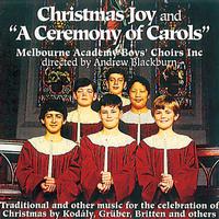 Front cover art for Christmas Joy and a Ceremony of Carols