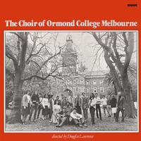 Front cover art for The Choir of Ormond College Melbourne