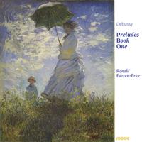 Front cover art for Debussy Preludes Book One
