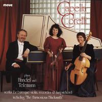 Front cover art for Capella Corelli Plays Handel and Telemann