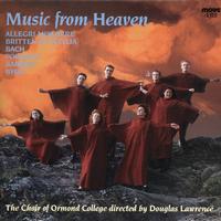 Front cover art for Music From Heaven