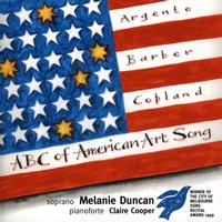 Front cover art for ABC of American Art Song