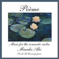 Front cover art for Poème - Music for the Romantic Violin