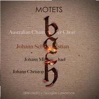 Front cover art for Bach Motets