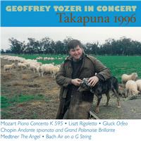 Front cover art for Geoffrey Tozer in Concert: Takapuna 1996