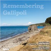 Front cover art for Remembering Gallipoli