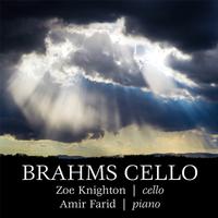 Front cover art for Brahms Cello