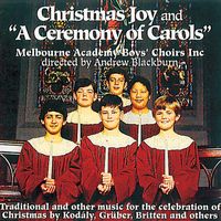 Front cover art for Christmas Joy and a Ceremony of Carols