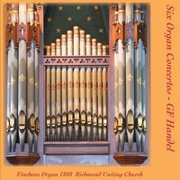 Front cover art for Six Organ Concertos - G. F. Handel  