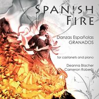 Front cover art for Spanish Fire - Danzas Españolas