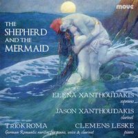 Front cover art for The Shepherd and the Mermaid