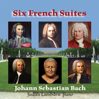 Front cover art for Six French Suites - Johann Sebastian Bach