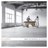 Front cover art for Duo Blockstix – Works for Percussion and Recorder