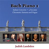 Front cover art for Bach Piano 1