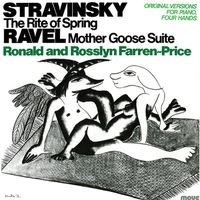 Front cover art for Stravinsky: The Rite of Spring (piano four hands)