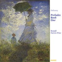 Front cover art for Debussy Preludes Book One