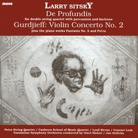 Front cover art for Larry Sitsky: De Profundis