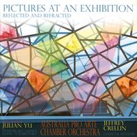 Front cover art for Pictures at an Exhibition: Reflected and Refracted