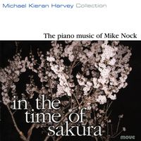 Front cover art for In the Time of Sakura - the Piano Music of Mike Nock