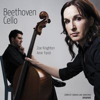 Front cover art for Beethoven Cello