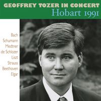 Front cover art for Geoffrey Tozer in Concert: Hobart 1991