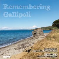 Front cover art for Remembering Gallipoli