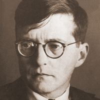 Photograph of Dmitri Shostakovich