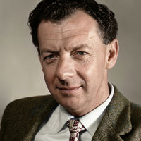 Photograph of Benjamin Britten