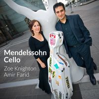 Front cover art for Mendelssohn Cello Front cover art for Mendelssohn Cello