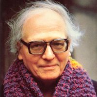 Photograph of Olivier Messiaen