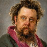 Photograph of Modest Mussorgsky