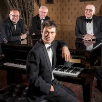 Photograph of Team of Pianists