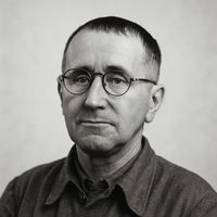 Photograph of Bertolt Brecht