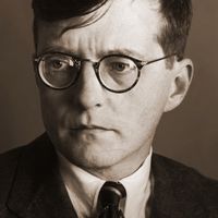 Photograph of Dmitri Shostakovich