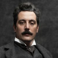 Photograph of Giacomo Puccini