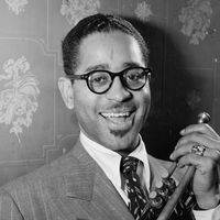 Photograph of Dizzy Gillespie