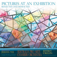 Front cover art for Pictures at an Exhibition: Reflected and Refracted