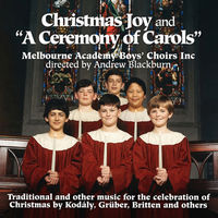 Front cover art for Christmas Joy and a Ceremony of Carols Front cover art for Christmas Joy and a Ceremony of Carols