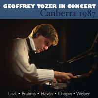 Front cover art for Geoffrey Tozer in Concert: Canberra 1987 Front cover art for Geoffrey Tozer in Concert: Canberra 1987