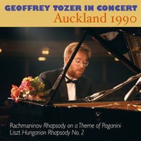Front cover art for Geoffrey Tozer in Concert: Auckland 1990 Front cover art for Geoffrey Tozer in Concert: Auckland 1990