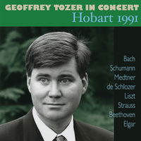 Front cover art for Geoffrey Tozer in Concert: Hobart 1991 Front cover art for Geoffrey Tozer in Concert: Hobart 1991