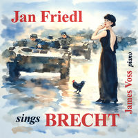 Front cover art for Jan Friedl sings Brecht Front cover art for Jan Friedl sings Brecht