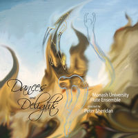 Front cover art for Dances and Delights Front cover art for Dances and Delights