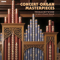 Front cover art for Concert Organ Masterpieces
