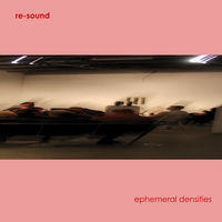 Front cover art for Ephemeral Densities Front cover art for Ephemeral Densities