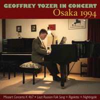 Front cover art for Geoffrey Tozer in Concert: Osaka 1994