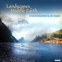 Front cover art for Landscapes of Middle Earth Front cover art for Landscapes of Middle Earth