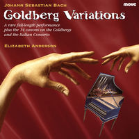 Front cover art for Goldberg Variations Front cover art for Goldberg Variations